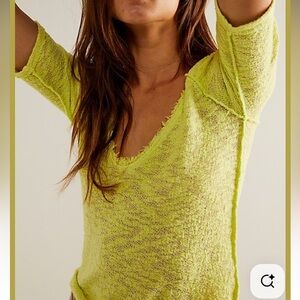 We The Free Francis Tee-lime Citrone medium